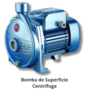 Bomba de superficie centrífuga PEDROLLO, caudal hasta 160 l/m, 1.5 HP, 220V