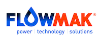 Logo de Flowmak, soluciones en bombas y sistemas de presión.